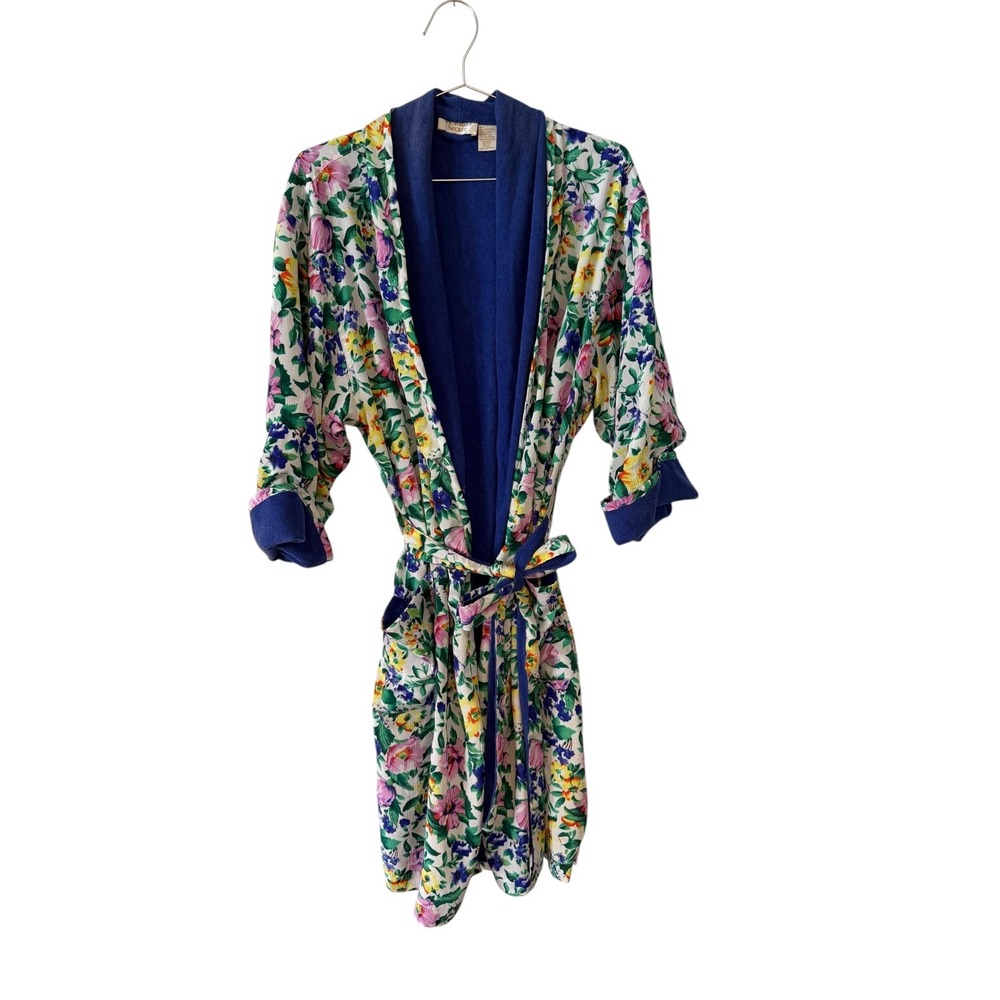 Vintage Gold Label Victoria's Secret Terry Cloth Lined Robe